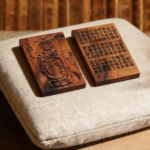 Thunderbolt Jujube Wood Town Treasure Talisman; Beidi Xuanzhen True Martial Plaque Pendant; Nothing Wrong Plaquery-on Ornament