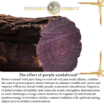 Thunderbolt purple sandalwood mountain ghost plaque, back engraved cinnabar hundred solutions pendant, double-sided worry-free - Image 6