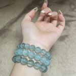Natural Green Fluorite Beaded Bracelet for Mental Clarity & Positive Energy - Image 5