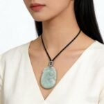 Natural Green Jade Ruyi Pendant – "As You Wish" Lucky Charm, Grade A Jade Good Fortune Amulet (Unisex) - Image 7
