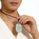 Natural Green Jade Ruyi Pendant – "As You Wish" Lucky Charm, Grade A Jade Good Fortune Amulet (Unisex) - Image 6